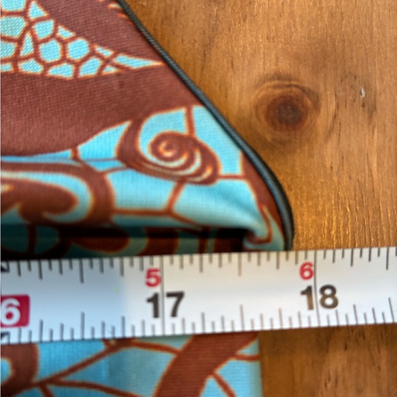 Bohemian Blue and Brown Maxi Jumpsuit - Picture 12 of 15